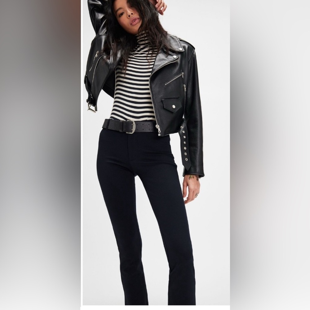 FREE PEOPLE MOLLY SLIM PANTS - Picture 5 of 13